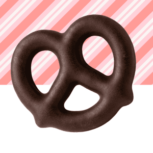 Single Dark Chocolate Pretzels