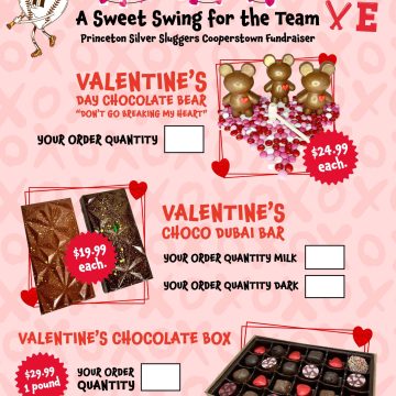 Valentines Day for Princeton Silver Sluggers Cooperstown Fundraiser